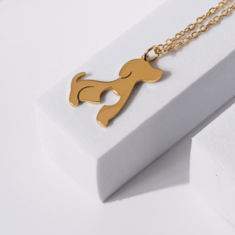 Dog & Cat Bond Necklace | Pet Love Pendant | Mystic Soul Jewelry - Mystic Soul Jewelry