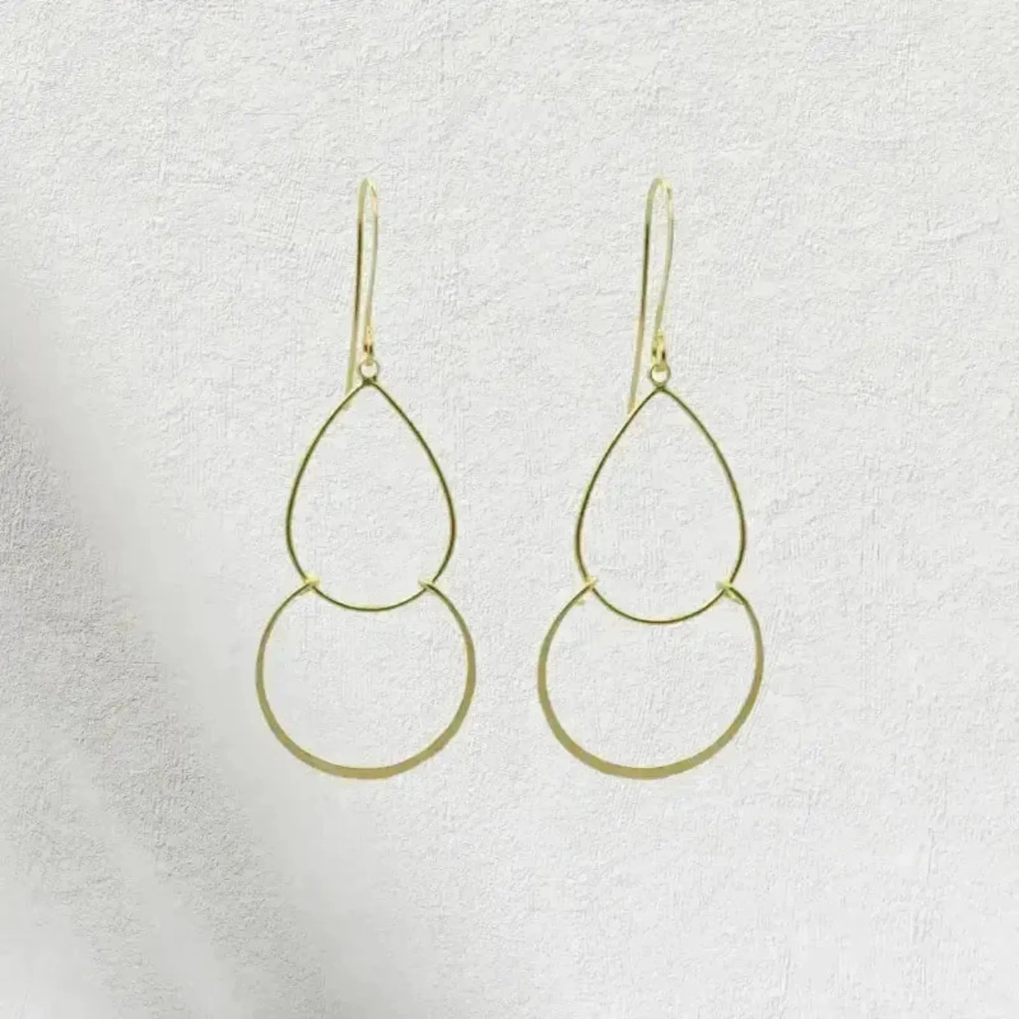double hoop earrings