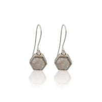 Druzy White Earrings - Mystic Soul Jewelry