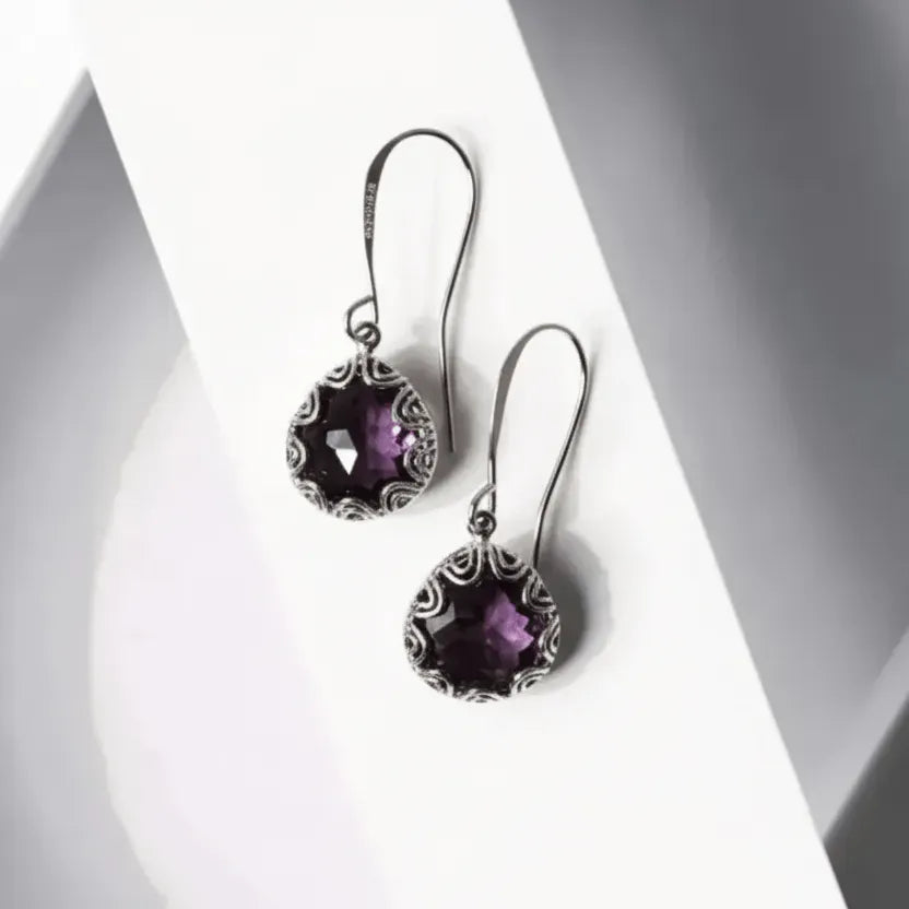 fancy_amethyst_earrings silver