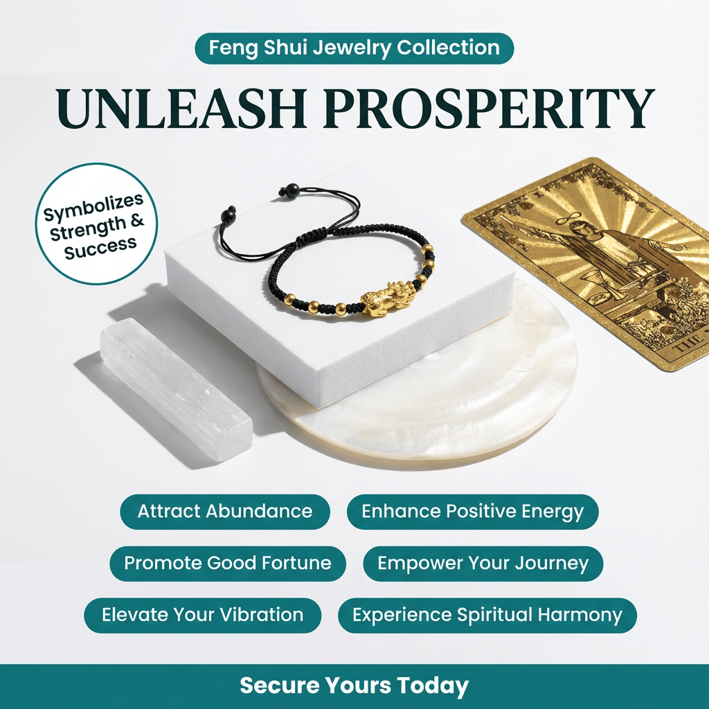 feng shui dragon bracelet black gold