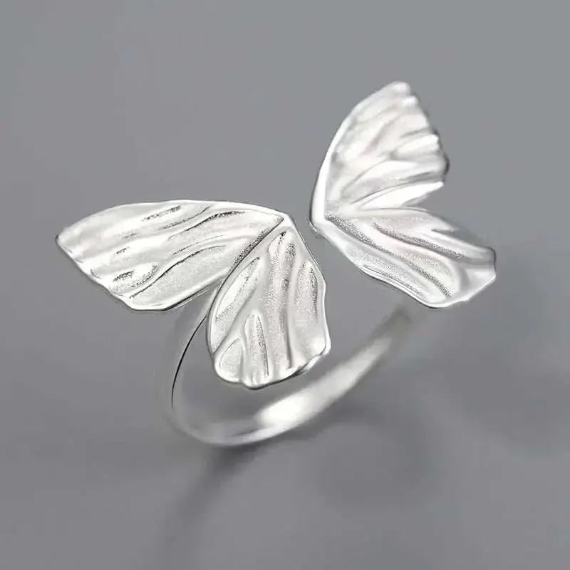 Fluttering Elegance Butterfly Ring Gold - Mystic Soul Jewelry