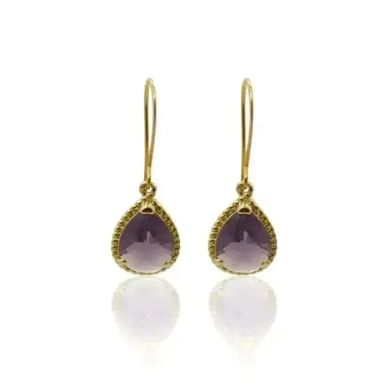 Amethyst Exquisite Earrings - Mystic Soul Jewelry