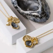 Third Eye Dusk MINI Drop Charm Necklace
