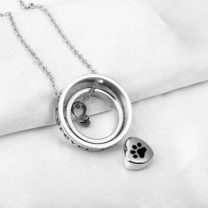 Heart Urn Necklace | Spinning Memorial Keepsake | Mystic Soul Jewelry - Mystic Soul Jewelry