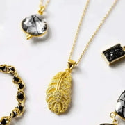 Feather Pendant Necklace