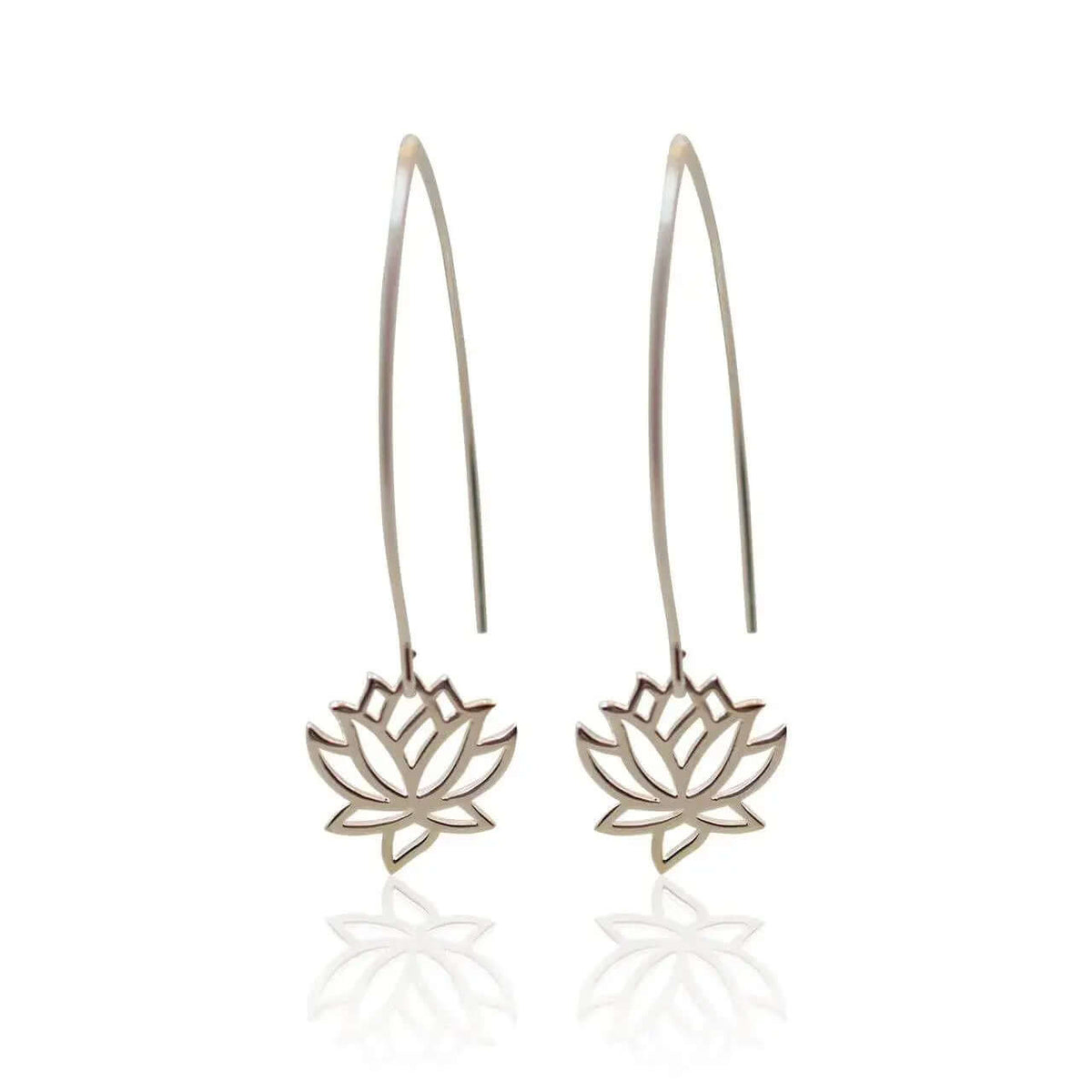 Lotus Flower Earrings - Mystic Soul Jewelry