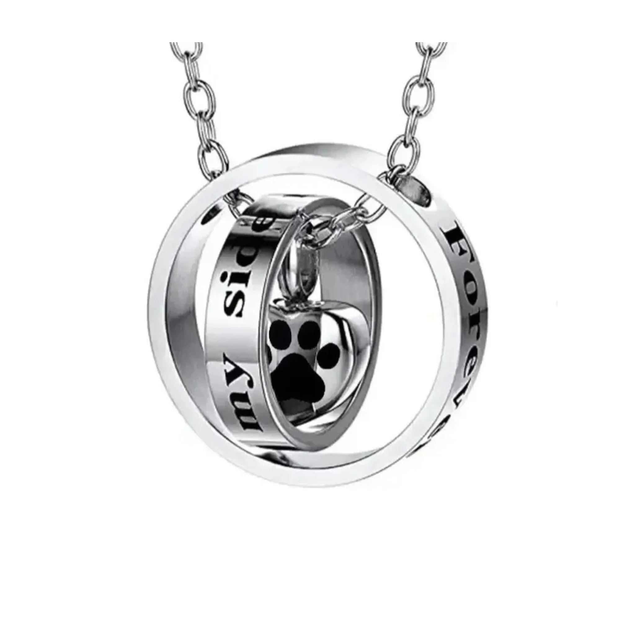 Memorial Heart Urn Necklace | Spinning Design & Keepsake Chamber