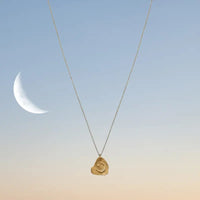 Moon Necklace Gold Chain - Mystic Soul Jewelry