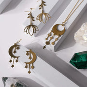 Lotus Bloom Earrings | Symbol of Rebirth & Renewal