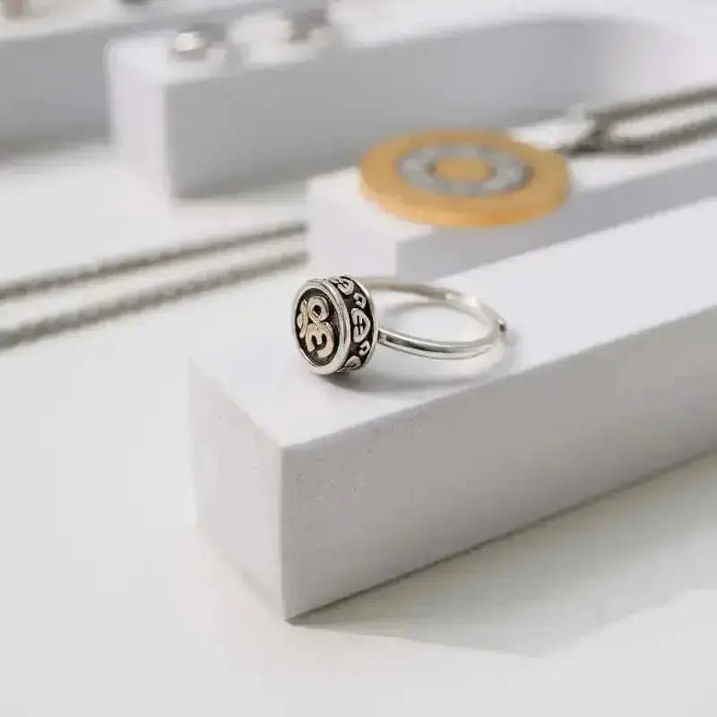 Om Meditation Ring - Mystic Soul Jewelry