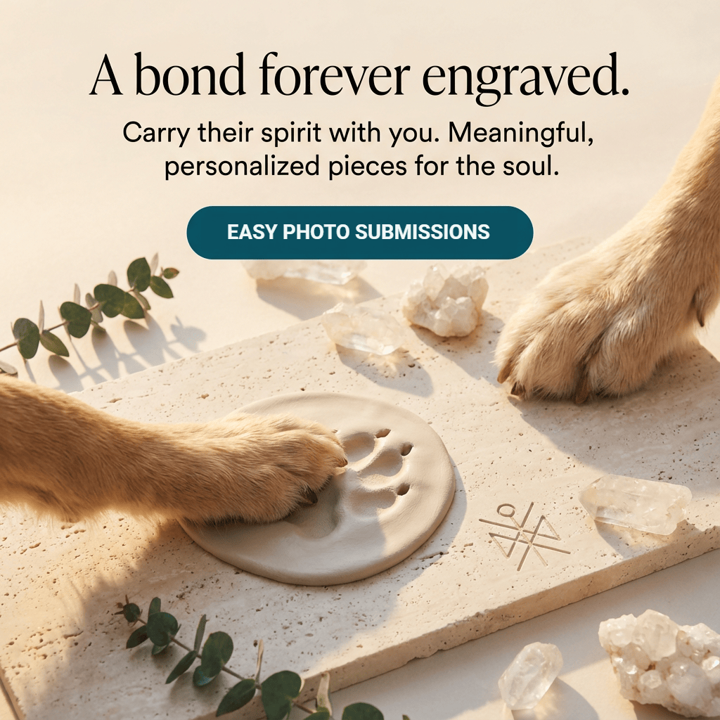 Custom Paw Print Charm Necklace | Personalized Pet Name Jewelry | Stainless Steel