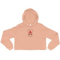 Peace, Love, Not Sorry Cropped Hoodie | Proudly Canadian - Mystic Soul Jewelry