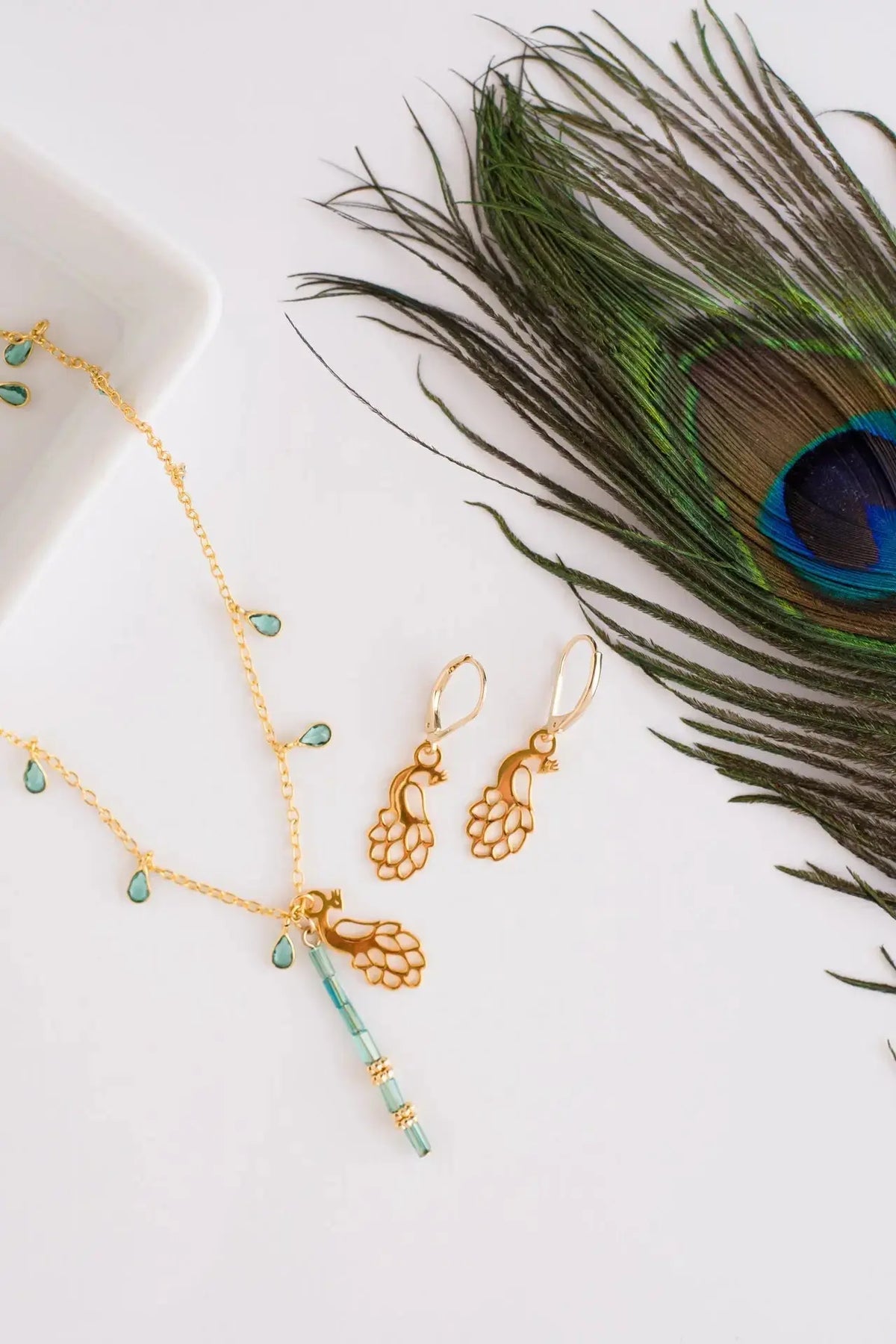 Peacock Apatite Pendant Necklace - Mystic Soul Jewelry