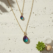 peacock_aura_drop_necklaces