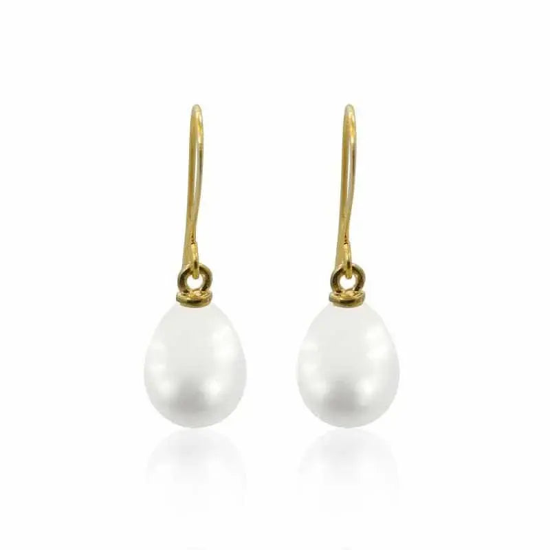 Pearl Drop Earrings shepards hook earrings