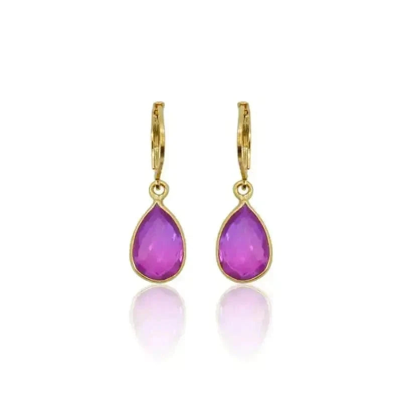 Pink Earrings - Aura MINI Drops - Mystic Soul Jewelry