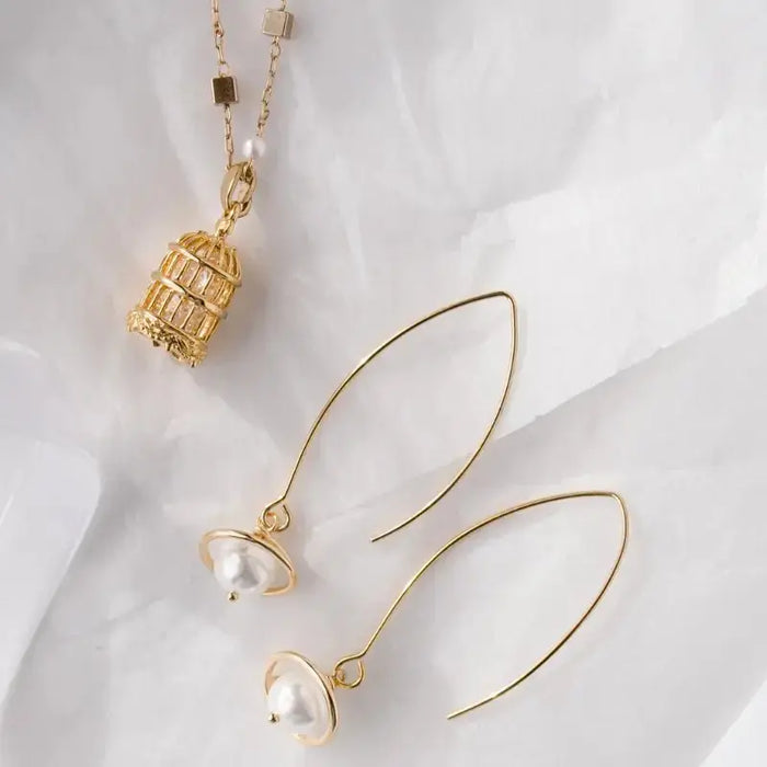 Planetary Pearl Earrings - Mystic Soul Jewelry