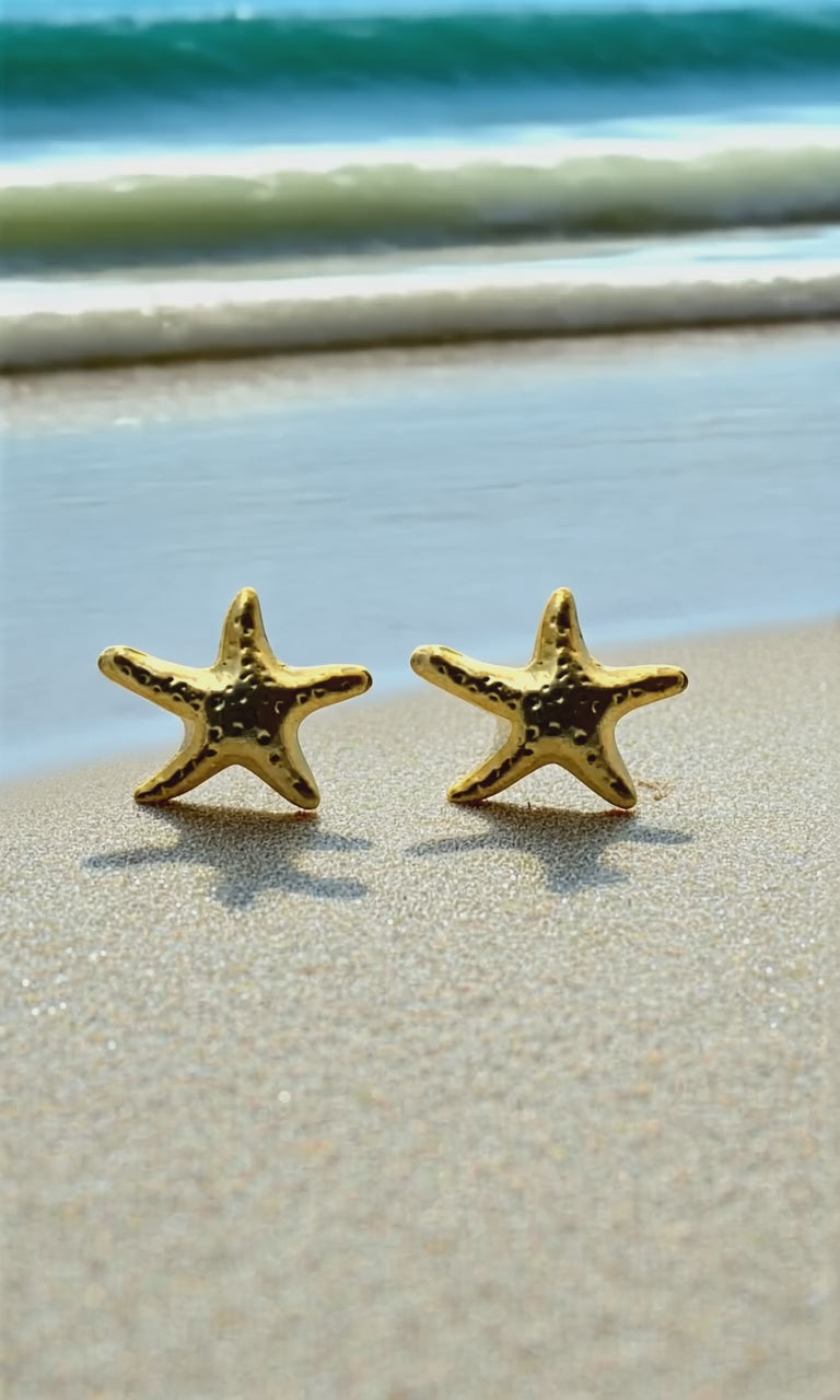 Starfish Earrings - Studs