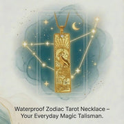 capricorn medallion necklace gold