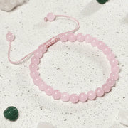 Rose Quartz Heart Chakra Bracelet | Love + Compassion