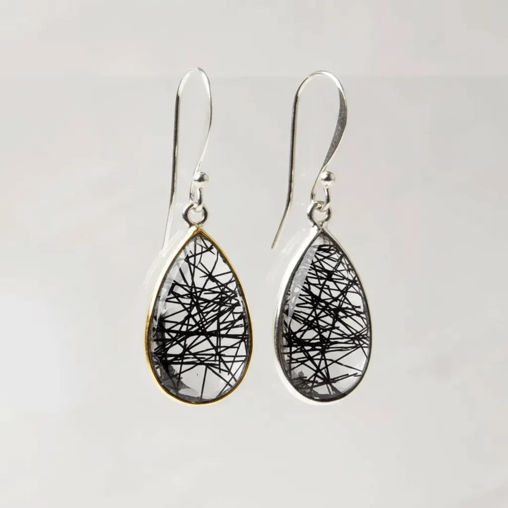 rutilated_quartz_black_teardrop_earring