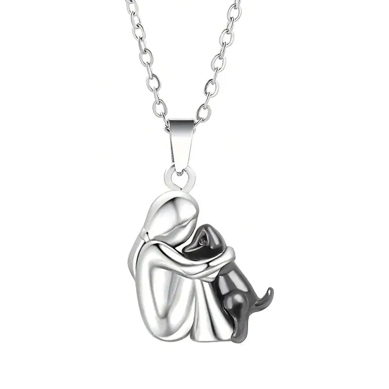 Soulful Companion Pet & Owner Necklace | Dog Love Jewelry | Mystic Soul - Mystic Soul Jewelry