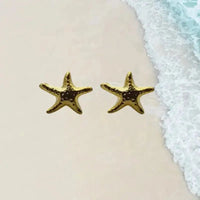 Starfish Earrings - Studs - Mystic Soul Jewelry