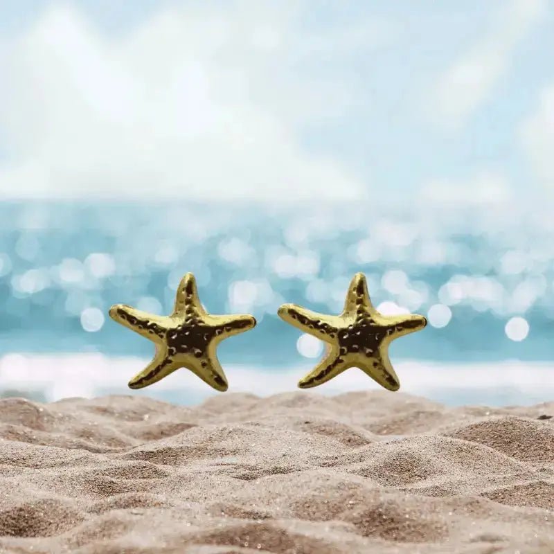 Starfish Earrings - Studs - Mystic Soul Jewelry