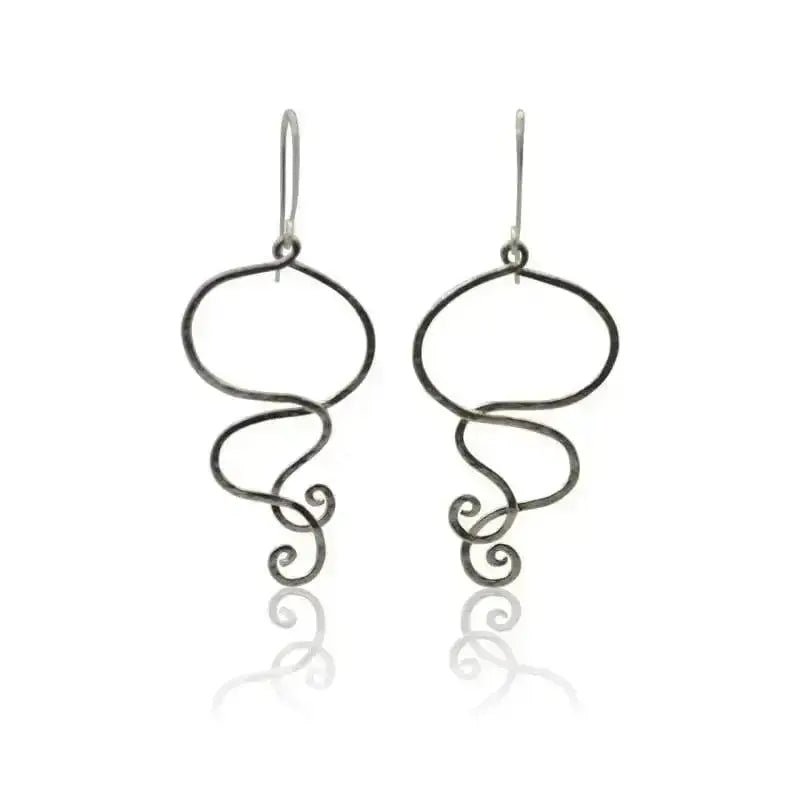 Swirl Earrings | Ocean Jewelry - Mystic Soul Jewelry