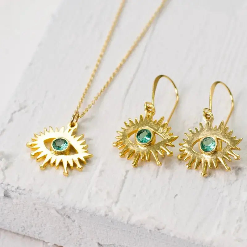 Third Eye Blue Topaz Necklace - Mystic Soul Jewelry