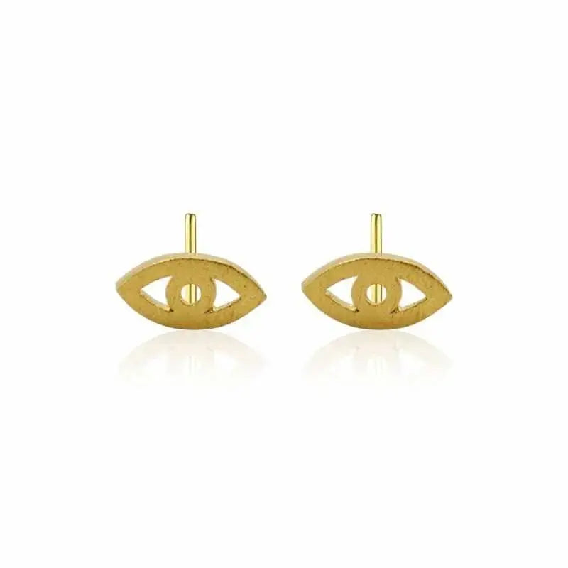 Third Eye MINI Studs - Gold earrings