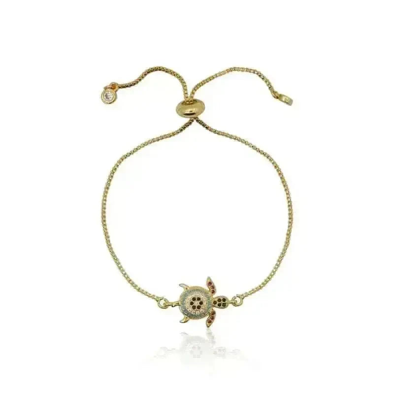 Turtle Bracelet - Ocean Design - Mystic Soul Jewelry