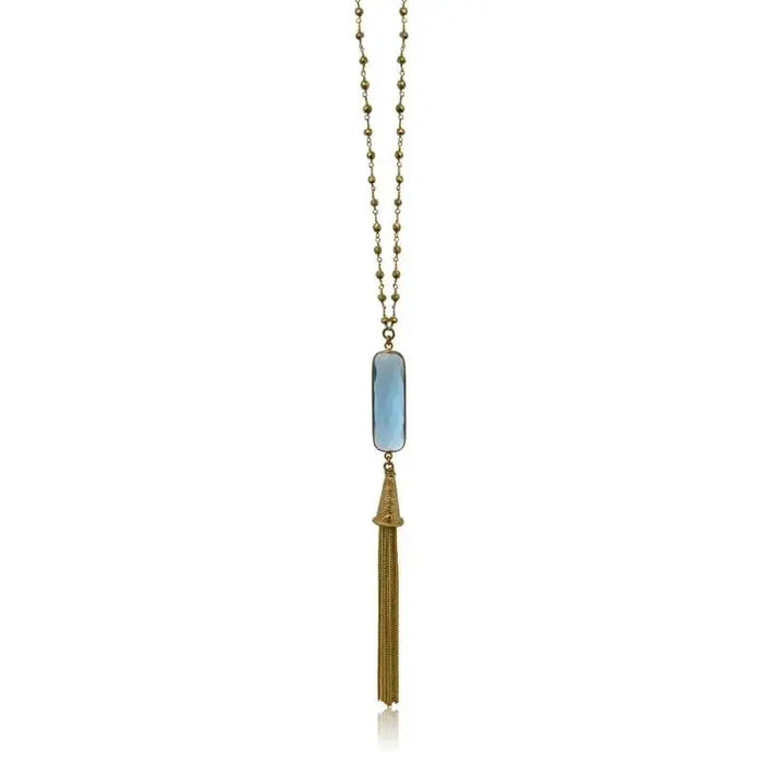 capri - tassel necklace