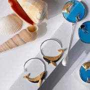 whale earrings 