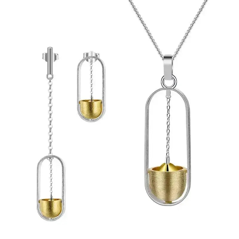 wishing well necklace set