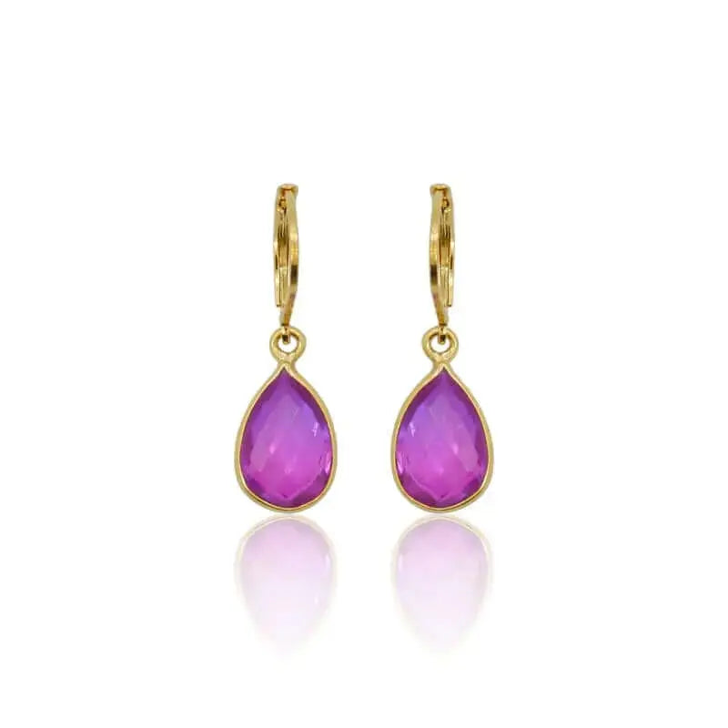 Pink Earrings - Aura MINI Drops - Mystic Soul Jewelry