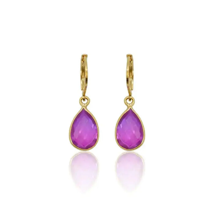 Pink Earrings - Aura MINI Drops - Mystic Soul Jewelry